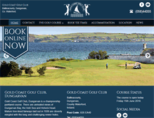 Tablet Screenshot of goldcoastgolfclub.com